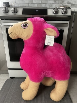VERY RARE JUMBO Goffa Camel 33'' GIANT Plush Foam Stuffed Animal Toy Standing NWT