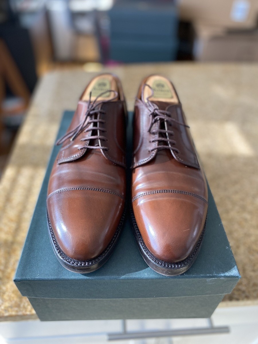 Alden Mahogany Shell Cordovan Straight Tip Aberdeen Last Size 9D