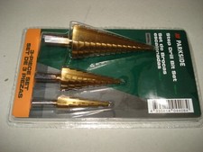 Parkside HSS Step Bits 3 Pieces 4-12mm( .15- ...