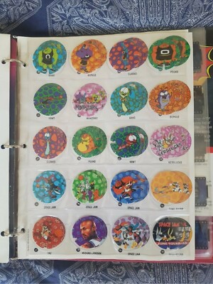 スペースジャム TAZOS コレクターズアルバム&メガタゾ　希少エラー品セット スペースジャム TAZOS メガタゾSPACE JAM マイケルジョーダン