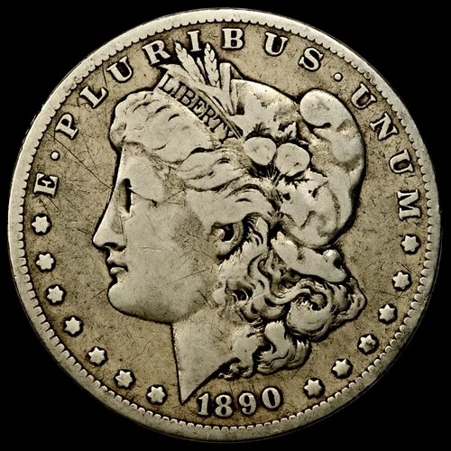 1890‑O Morgan Dollar • VG Detail • Original Surfaces • 90% Silver • KM#110