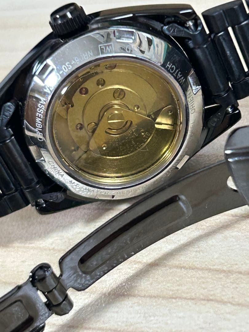 Ladies' Orient Automatic Skeleton Black Watch - image 6