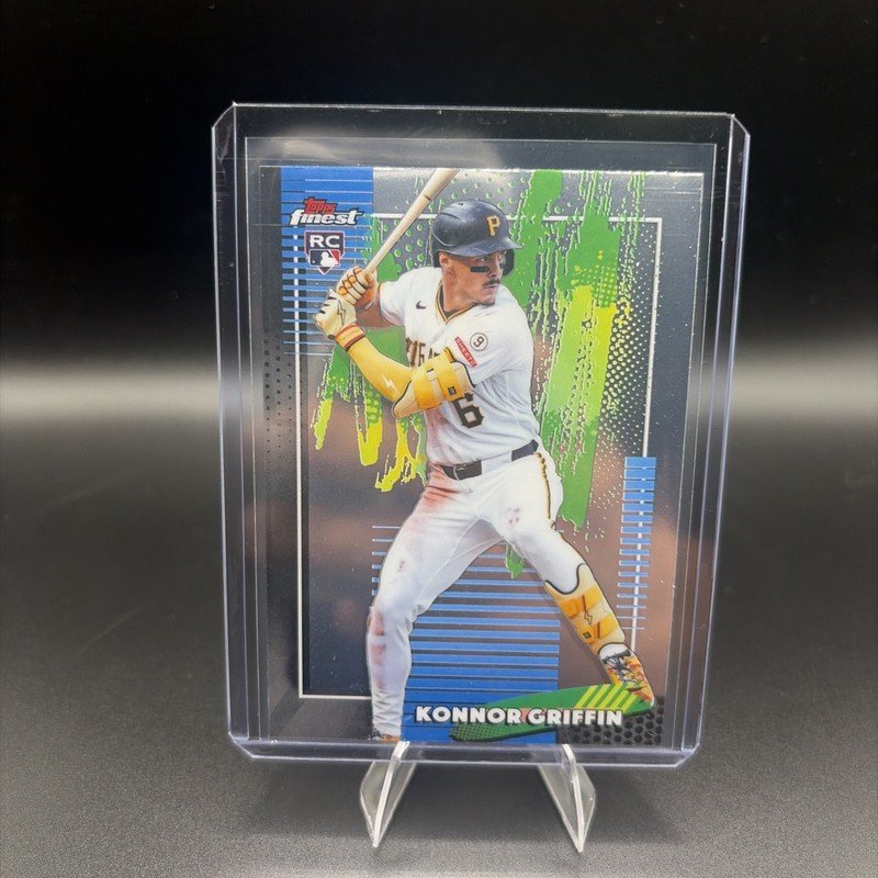 2026 Topps Finest #6 Konner Griffin RC Pittsburgh Pirates