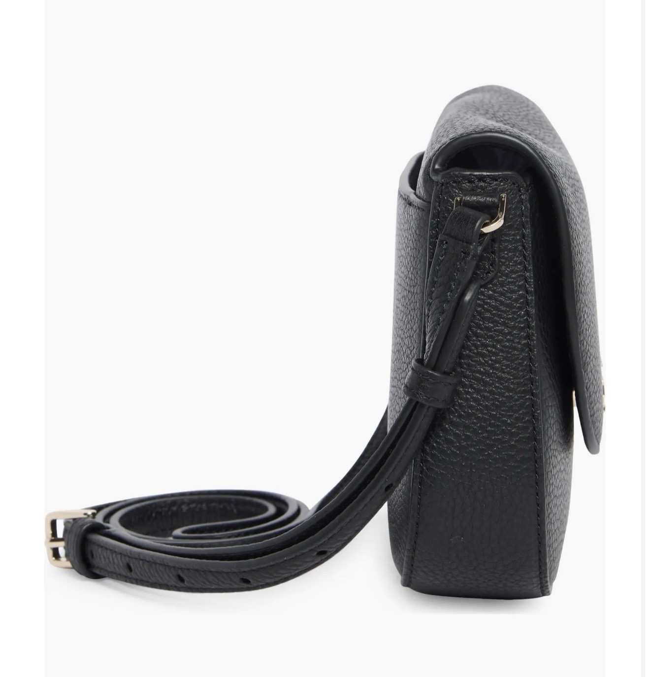 Kate Spade Leila Mini Flap Crossbody Bag Women's Bag Black Leather. thumbnail 4