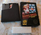 NES Super Mario Bros Box Game Cartridge Video Game Nintendo VTG