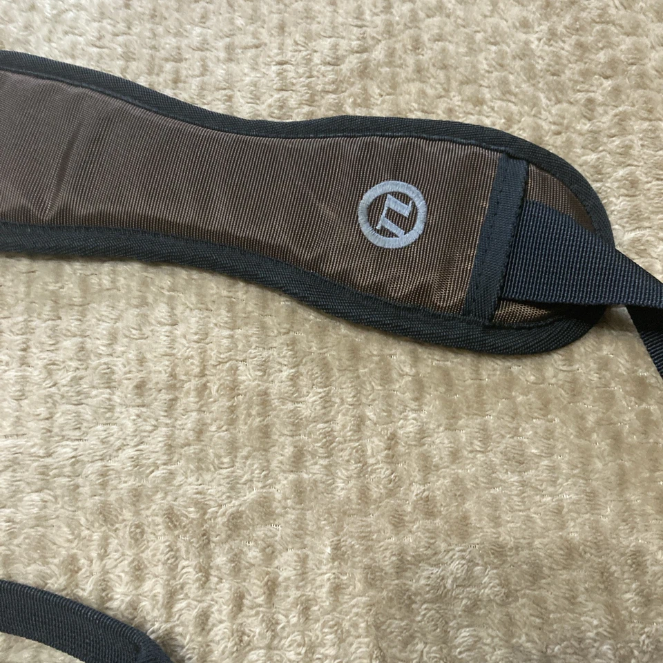 Novara Bolso de Bicicleta Mensajero Reflectante Marrón Y2k Laptop Funda Correa para el Hombro Foto 4 de 4