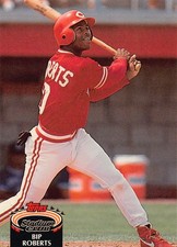 1992 Topps Stadium Club - Bip Roberts #645 Cincinnati Reds