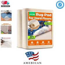 8x10 Feet Thick Cushioned Non-Slip Rug Pad - Comfort & Stability Guaranteed