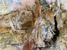 "THE FORGOTTEN PAGE" VERY Grungy Junk Journal / Art Journal Pouch Ephemera