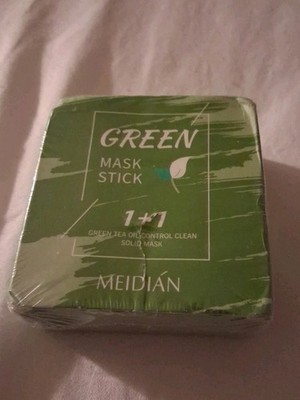 Meidian  Green Tea  Oil Control  Clean Solid Mask Stick  NEW/SEALED