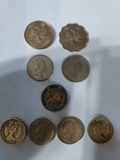 Lot 9 Coins HONG KONG pre Handover