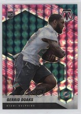2021 Panini Mosaic Rookies Pink Camo Mosaic Prizm Gerrid Doaks #373 0p5x