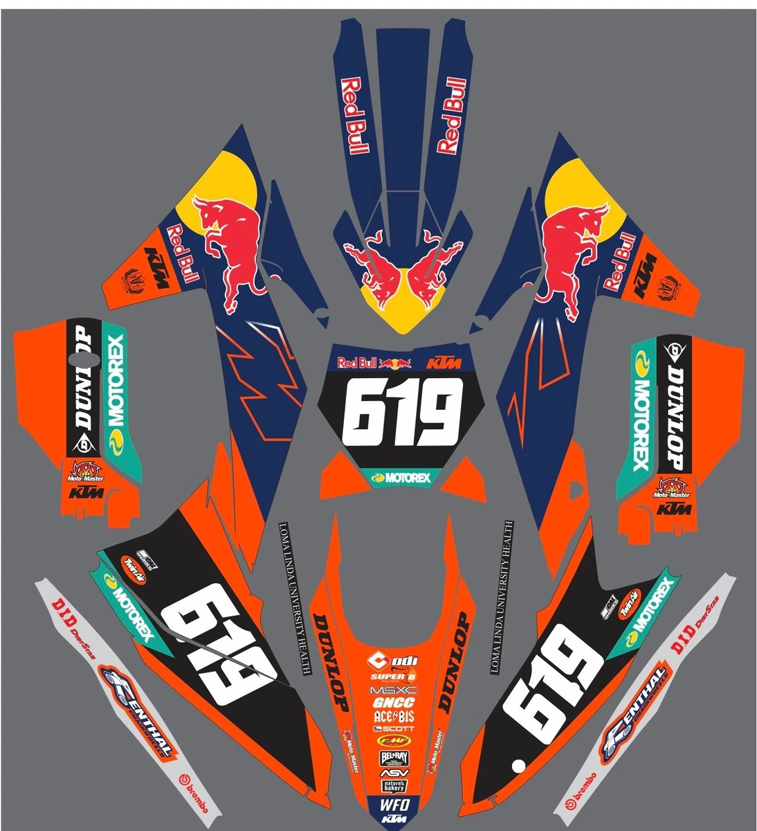 Boucle De Cadre Arrière Pour KTM 250 EXC F - Référence GPA-902336415 / N0-9020S - Occasion (4500 Km)