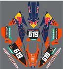 Graphic Kit for 2024 KTM SX SXF 125 250 350 450 Series Stickers Decal