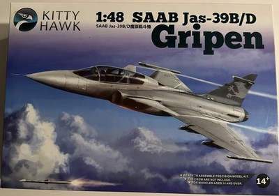 Kitty Hawk 80118 Gripen SAAB Jas-39B/D 1:48