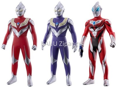 2026 Bandai Ultra Hero 116 117 118 Ultraman Tiga & Geed Set 3 Typen April