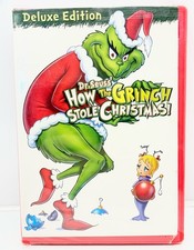 How the Grinch Stole Christmas: Deluxe Ed. New Factory Sealed DVD See Photos 