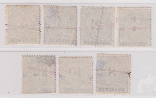 Deutsches Reich Telegrafenmarken Mi.Nr. 1 & 3 - 8 Federzugentwertung 1872 - Bild 2 von 2