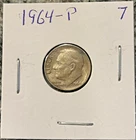1964-P Roosevelt Dime 90% silver
