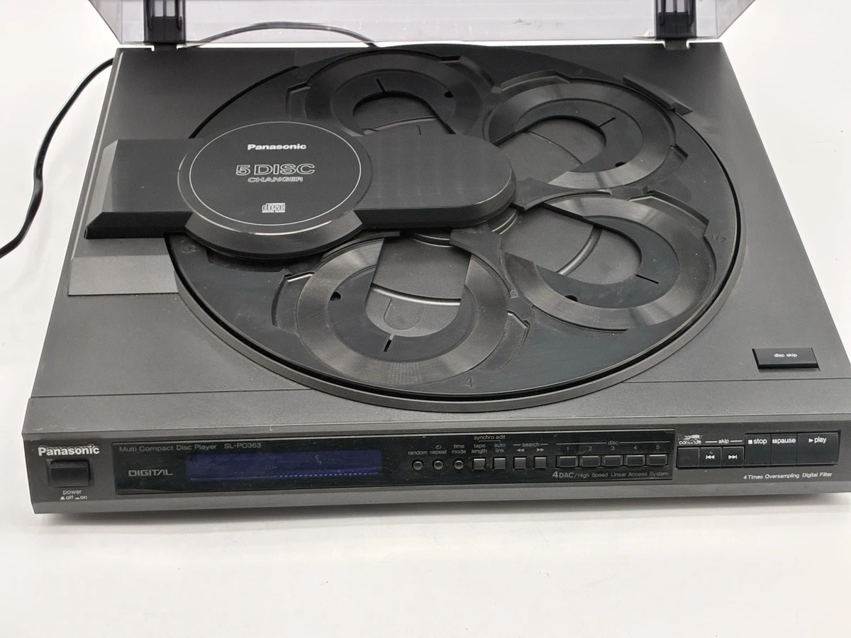 Panasonic 5-9 CD Changer Capacity Home Audio CD Players