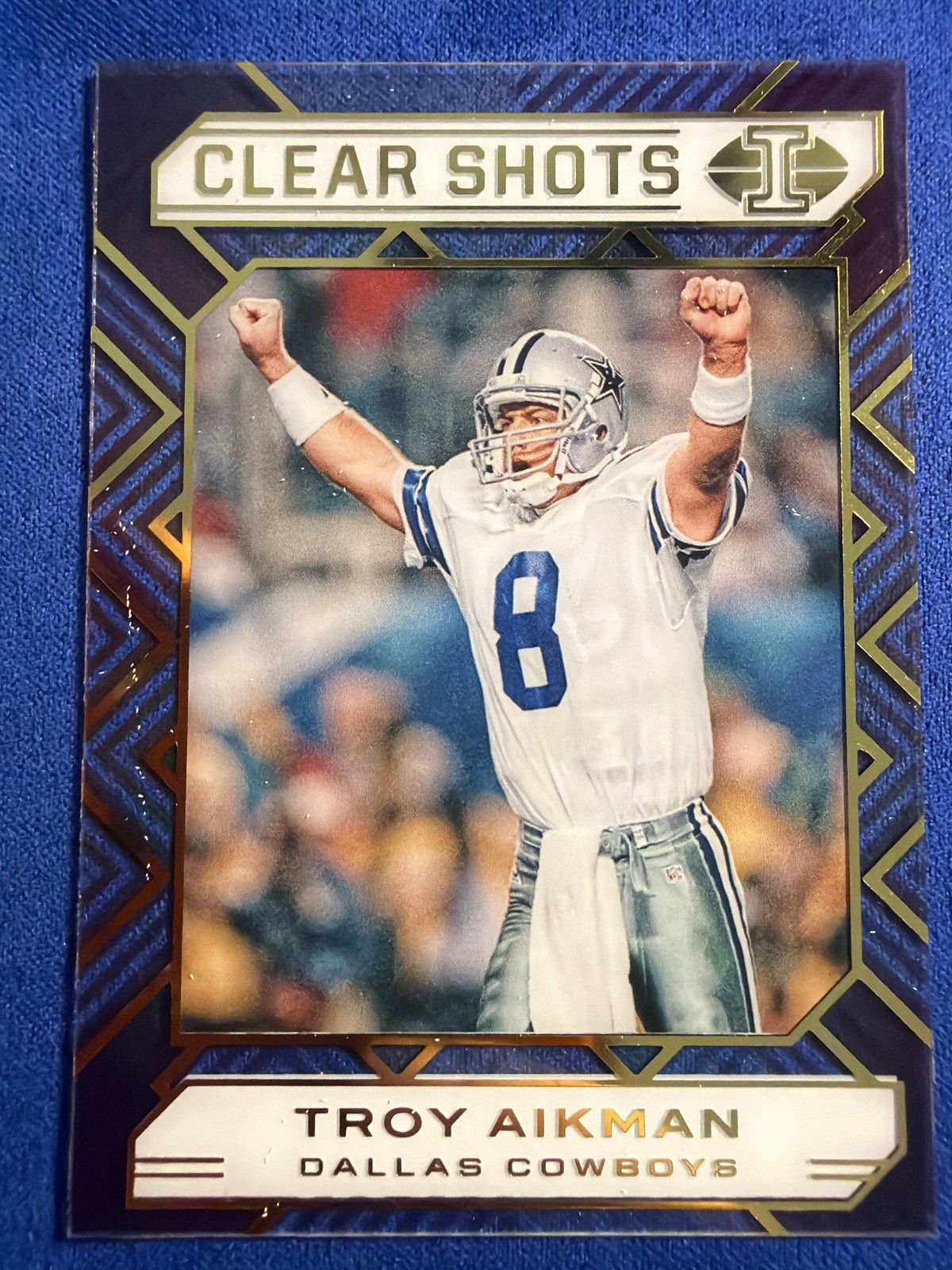2020 Panini Illusions #19 Troy Aikman Clear Shots
