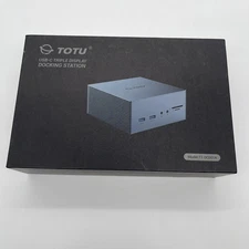 USB-C Docking Stations-TOTU USB-C 4K@30Hz Triple Display Docking Station