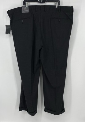 perfect fit dress pants Textured Garment Washed Stretch Cotton Suit Pants for Tall Men in Desert Khaki 32 / 38 / Desert Khaki