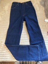 Vintage Wrangler Dark Blue Bootcut Women's Jeans - Made in USA Size 7