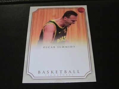 OSCAR SCHMIDT CUSTOM BRASIL CARD HALL OF FAME HOF RARE # 1