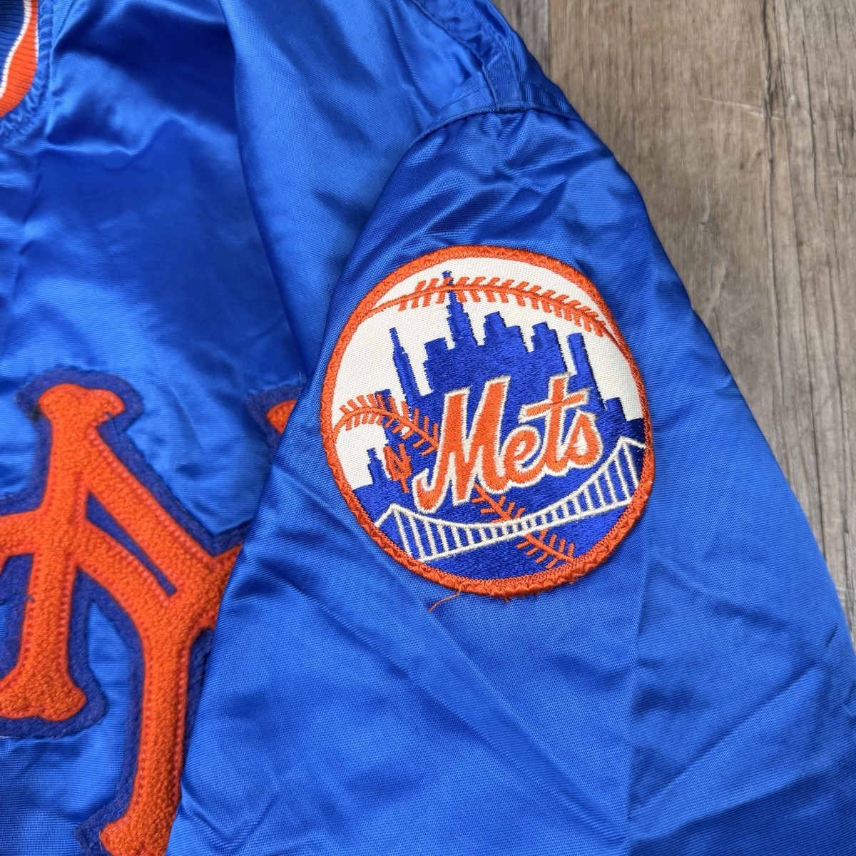 RARE Vintage 90s New York Mets Diamond Collection Starter Jacket