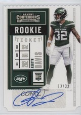 2020 Panini Contenders Rookie Ticket Stub 13/32 Ashtyn Davis #190 Auto 5ub