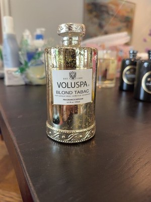 Voluspa Vermeil Collection Blond Tabac Reed Diffuser 6.5 oz NO REEDS Sealed NEW