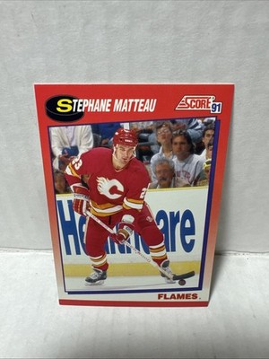 1991-92 Score Canadian Bilingual Hockey Stephane Matteau #242
