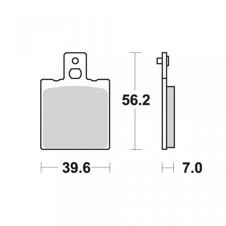 Plaquette de frein AP Racing pour Moto Ducati 620 Monster Ie 2002 à 2006 AR Neuf - Photo 2/2