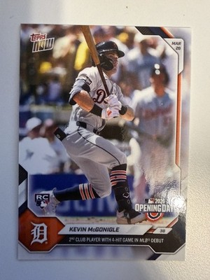 Kevin McGonigle RC Opening Day 4-Hit Debut - 2026 MLB Topps NOW - Card 7 In hand