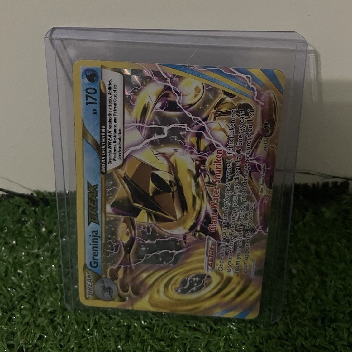 The Pokémon Company Greninja BREAK 41/122 BREAKpoint Holo Rare170*RISING VALUE *