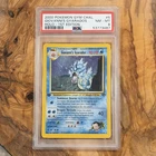 Pokemon 2000 Gym Challenge Giovanni's Gyarados 5/132 Holo 1st Ed PSA 8