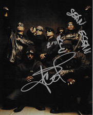 * BODY COUNT * signed 8x10 photo * ICE- T, SEAN E SEAN & ERNIE C. * COA