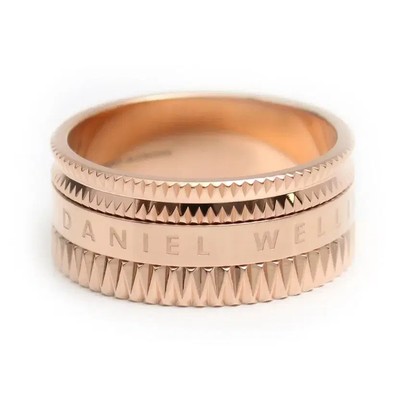 Daniel Wellington Silver Ring Size 12 - Excellent Condition
