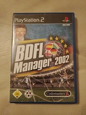 BDFL Manager 2002 Sony PlayStation 2 PS2 Spiel Bundesliga Manager FIFA Fußball 