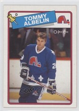 1988-89 O-Pee-Chee Tommy Albelin #210 0a1