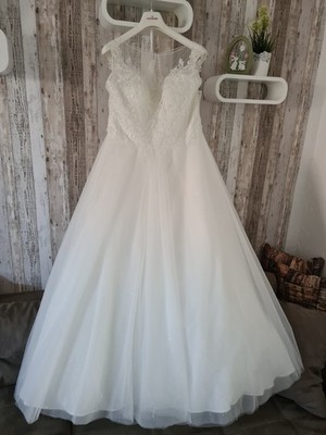 KLEEMEIER BRAUTKLEID * VALERIE * GR. 44 * BOLERO * IVORY * HOCHZEITSKLEID