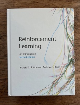 NEW Reinforcement Learning, Second 2nd edition: An Introduction, Sutton & Barto