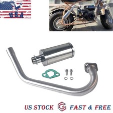 Upgrade Exhaust Pipe W/Muffler For Coleman CT200U 212cc 196cc Go Kart Mini Bike