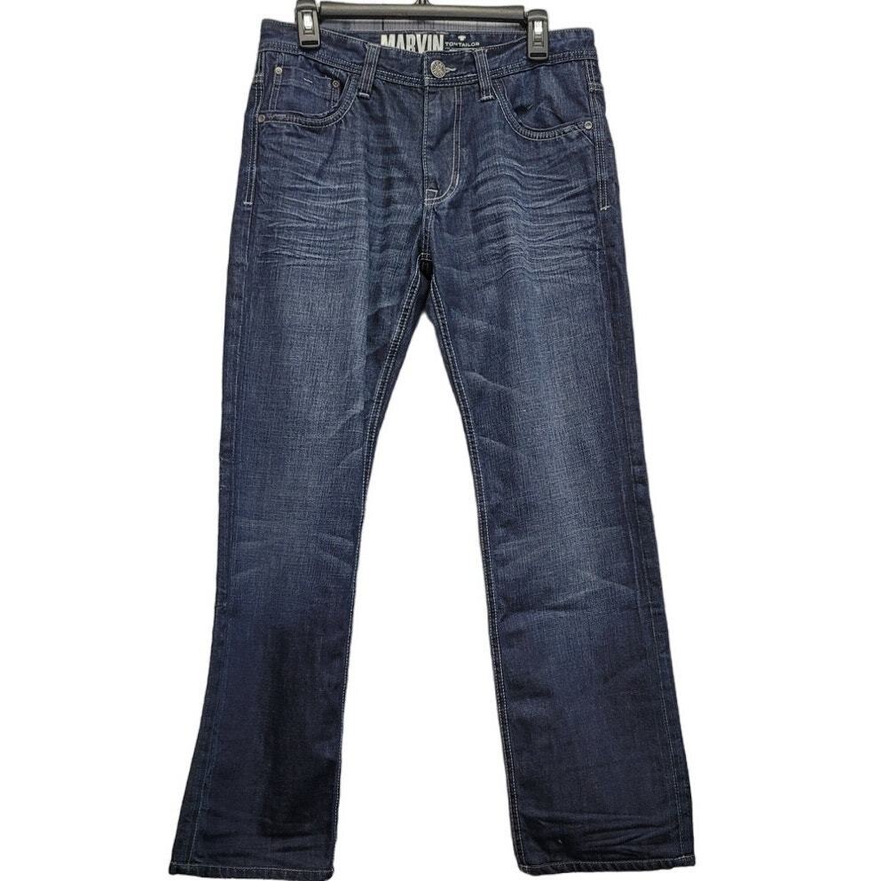 Tom Tailor Mens 31/32 Marvin Straight 100% Cotton Factory Tom Tailor Mens 31/32 Marvin Straight 100% Cotton Factory