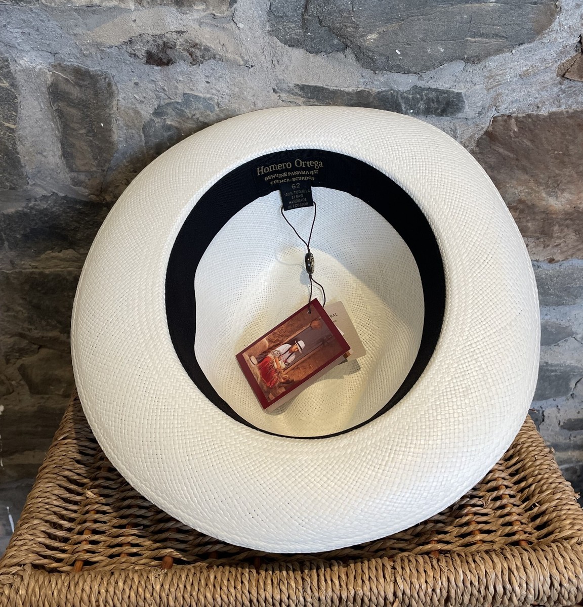 Genuine Homero Ortega Rollable Panama Hat from Cuenca with  display picture 1
