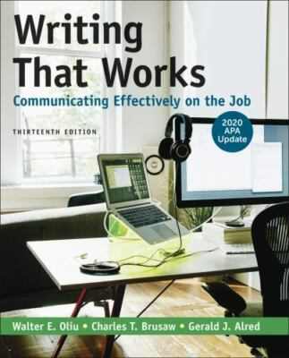 #ad Writing That Works: Communicating Paperback by Oliu Walter; Brusaw Like NEW $62.02