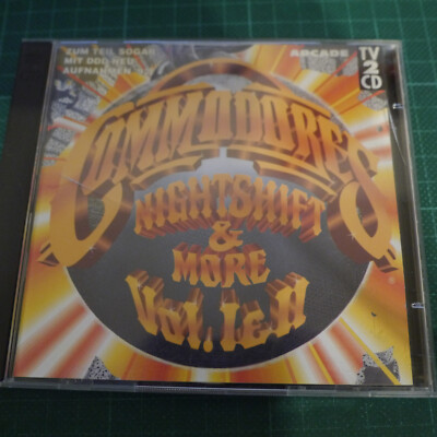 2 CD    COMMODORES   Nightshift & More Vol I & II     sehr guter Zustand
