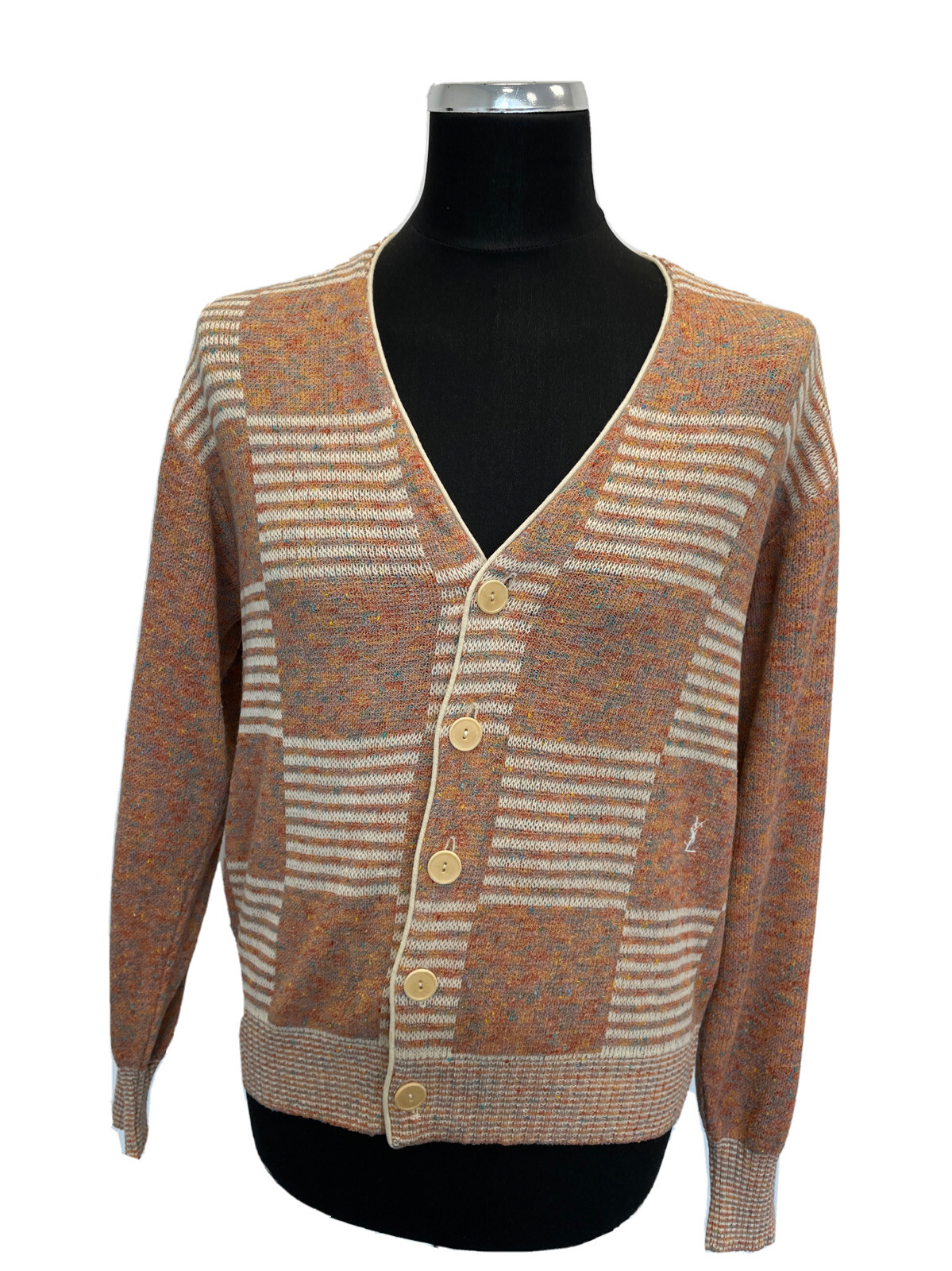 YVES SAINT LAURENT MAGLIONE UOMO MEN JUMPER VINTAGE JHF1434