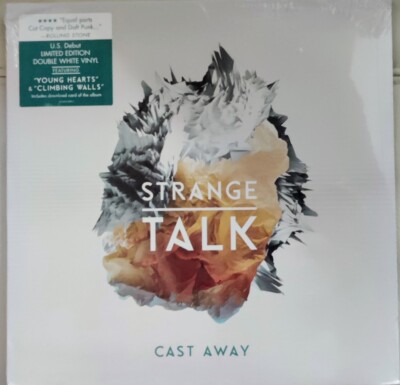 Strange Talk - Cast Away Double White 2 LP New. Factory Sealed. 2014.
